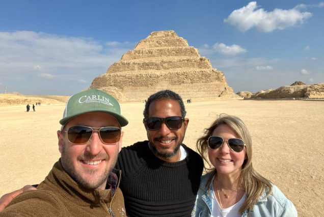 Day Tour to Giza Pyramids Memphis city Dahshur and Saqqara Pyramids